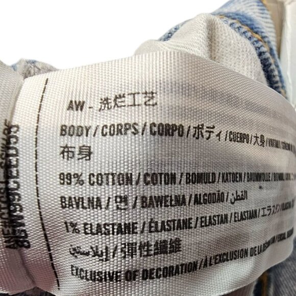 Abercrombie & Fitch Womens Plus Size 24S The 90's Straight Ultra High Rise Jeans - Picture 6 of 13